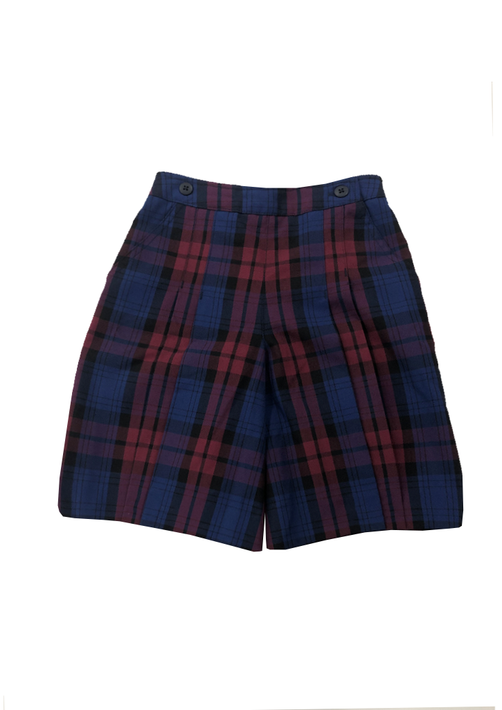 Holy Family School Wanaka Culotte Catholic Tartan