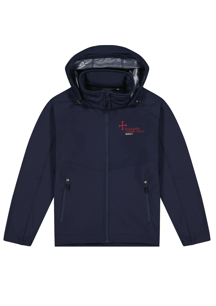 Holy Family School Wanaka Softshell Jacket Navy